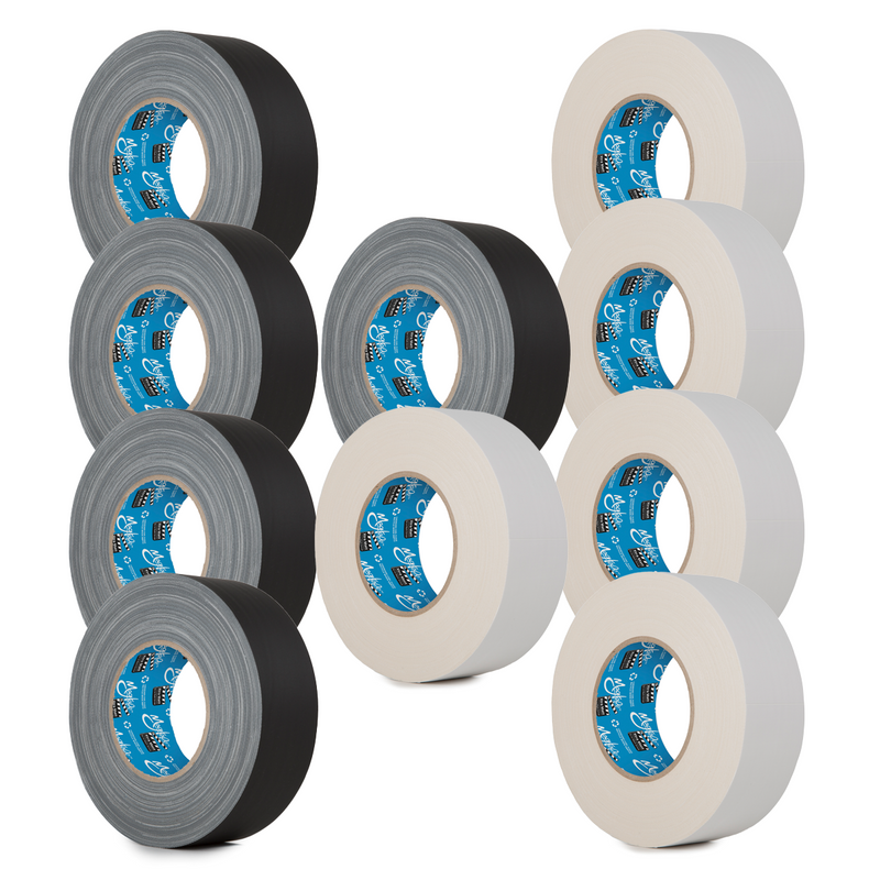MagTape® Xtra™ Matt Gaffer Tape – Black & White Top Up Bundle