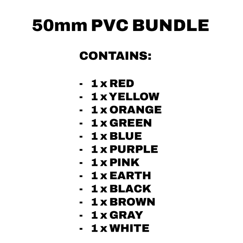 Le Mark PVC Electrical Insulation Tape 12mm x 33m – All Colour Bundle