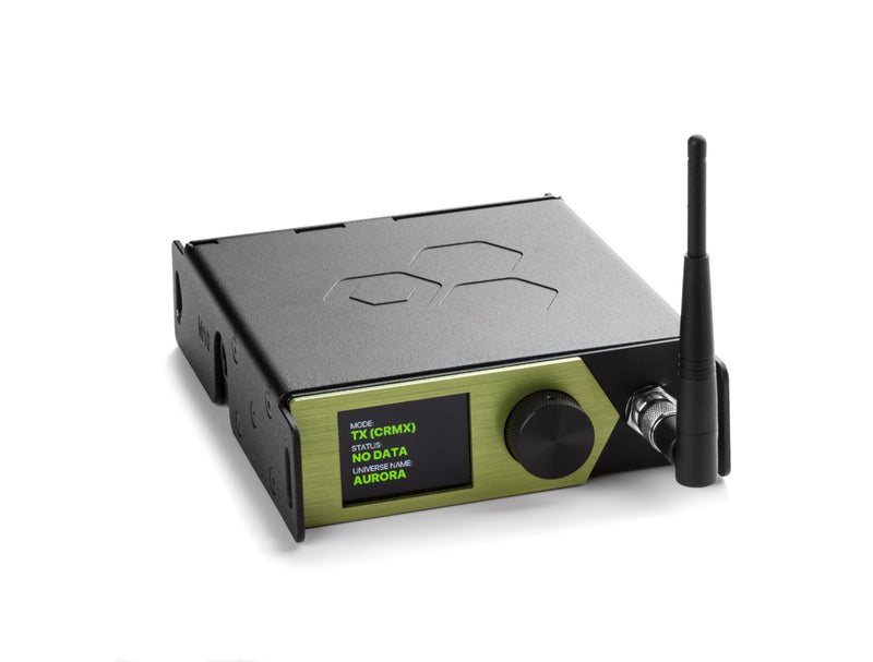 LumenRadio Aurora (CRMX / W-DMX) Single-Universe DMX/RDM + sACN/Art-Net Transceiver (WiFi + Bluetooth)