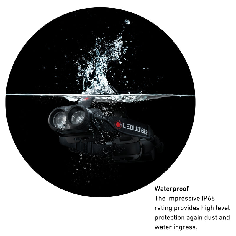 H19R Core Rechargeable Head Torch, 3500 Lumens