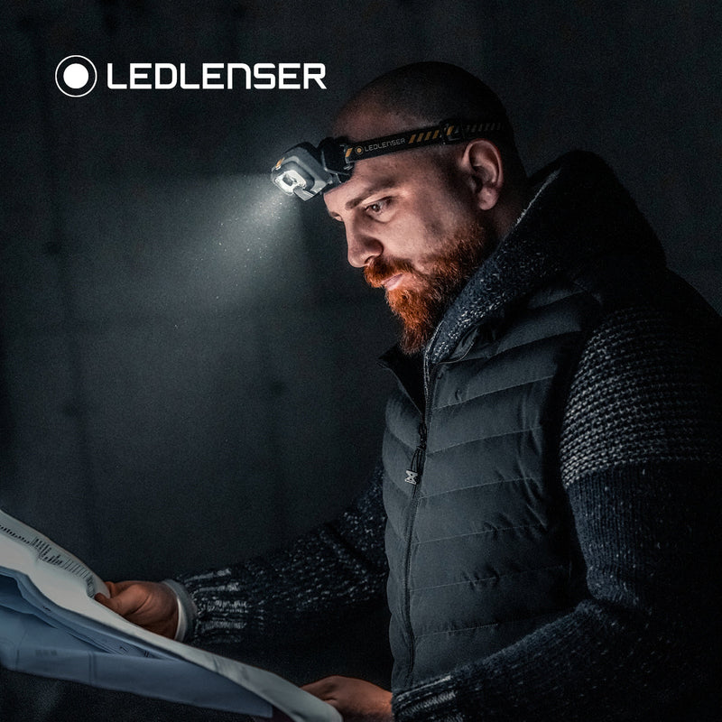 HF8R WORK Rechargeable Head Torch, 1600 Lumens