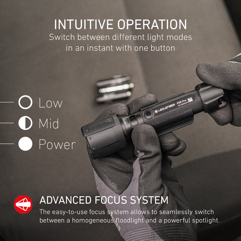 P5R Pro Rechargeable Torch 2025, 750 Lumens