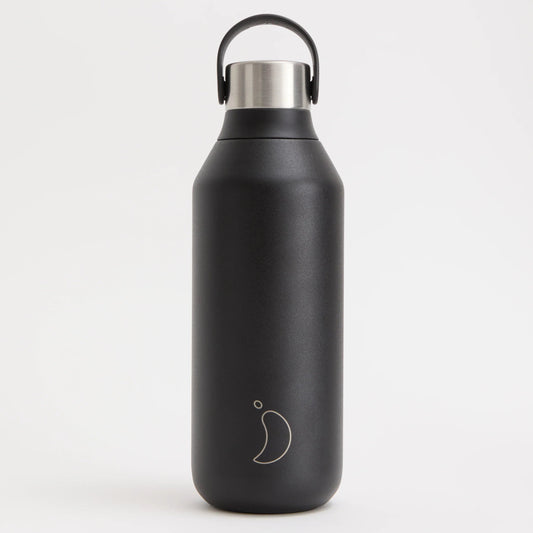 Going Dark × Chilly’s Series 2 Bottle – Abyss Black (500 ml)