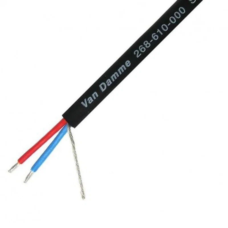 Van Damme Smart Control DMX Cable – 1 Pair – Black – 100m
