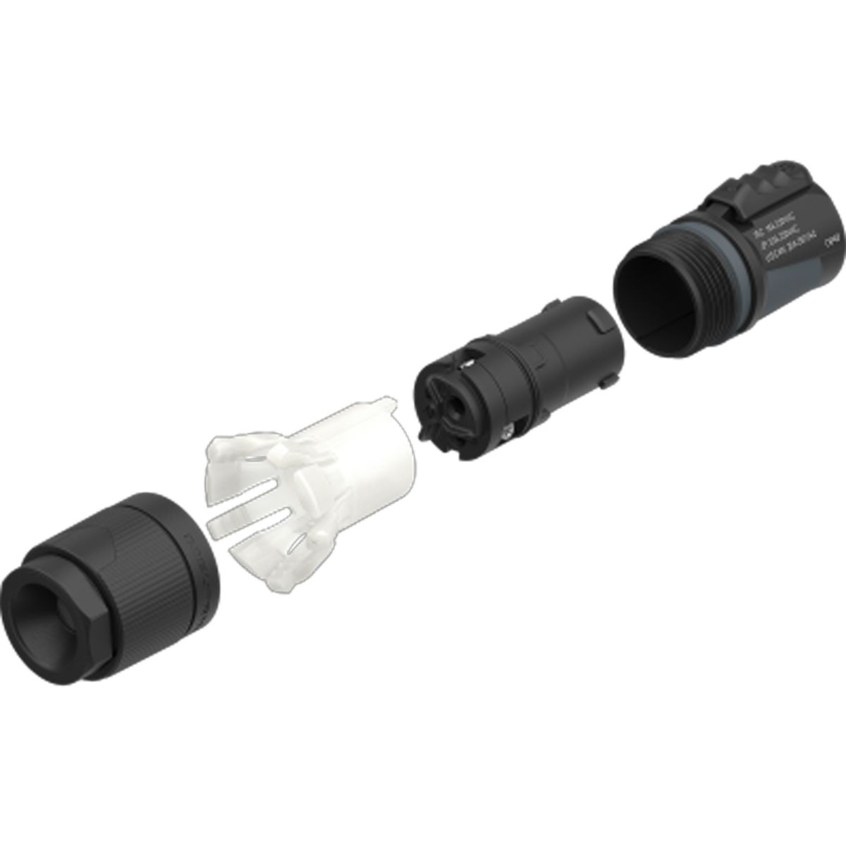 Neutrik NAC3F-TRUE1-S — Locking Female powerCON® TRUE1 Connector (6–12 mm Cable)