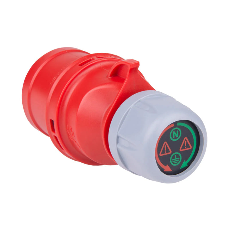 PCE 9434252 32A 415V 3P+N+E Diagnostic Plug – CEE Test Plug with LED