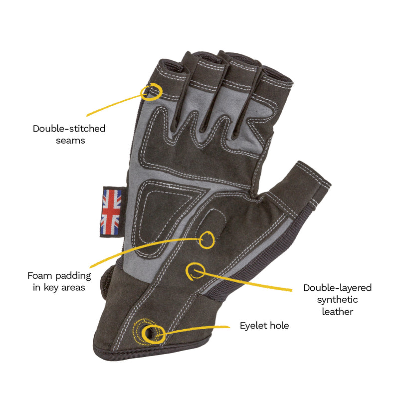 Dirty Rigger Comfort Fit Rigger Gloves – Fingerless