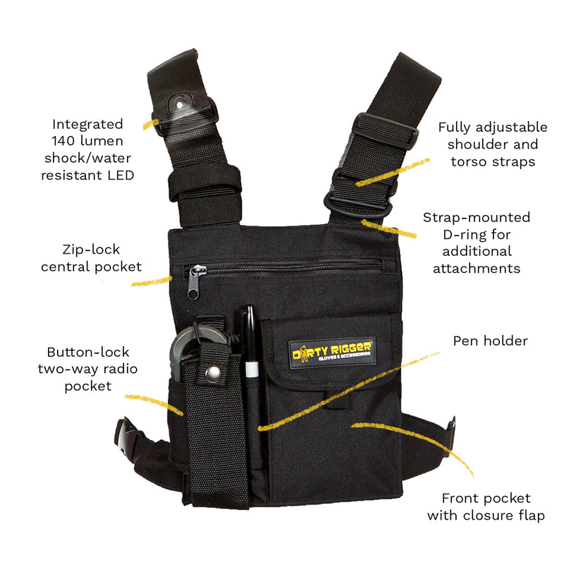 Dirty Rigger LED Chest Rig