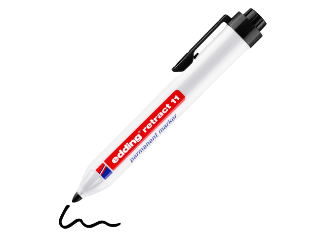 edding Retract 11 Permanent Marker – 1.5–3mm Round Tip