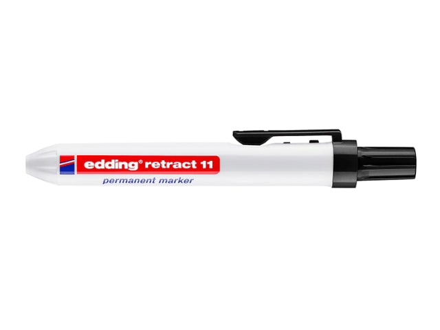 edding Retract 11 Permanent Marker – 1.5–3mm Round Tip