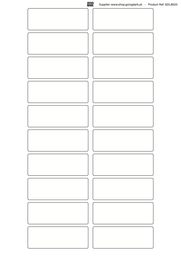Writable labels applied to cables and fixtures in a live event setup