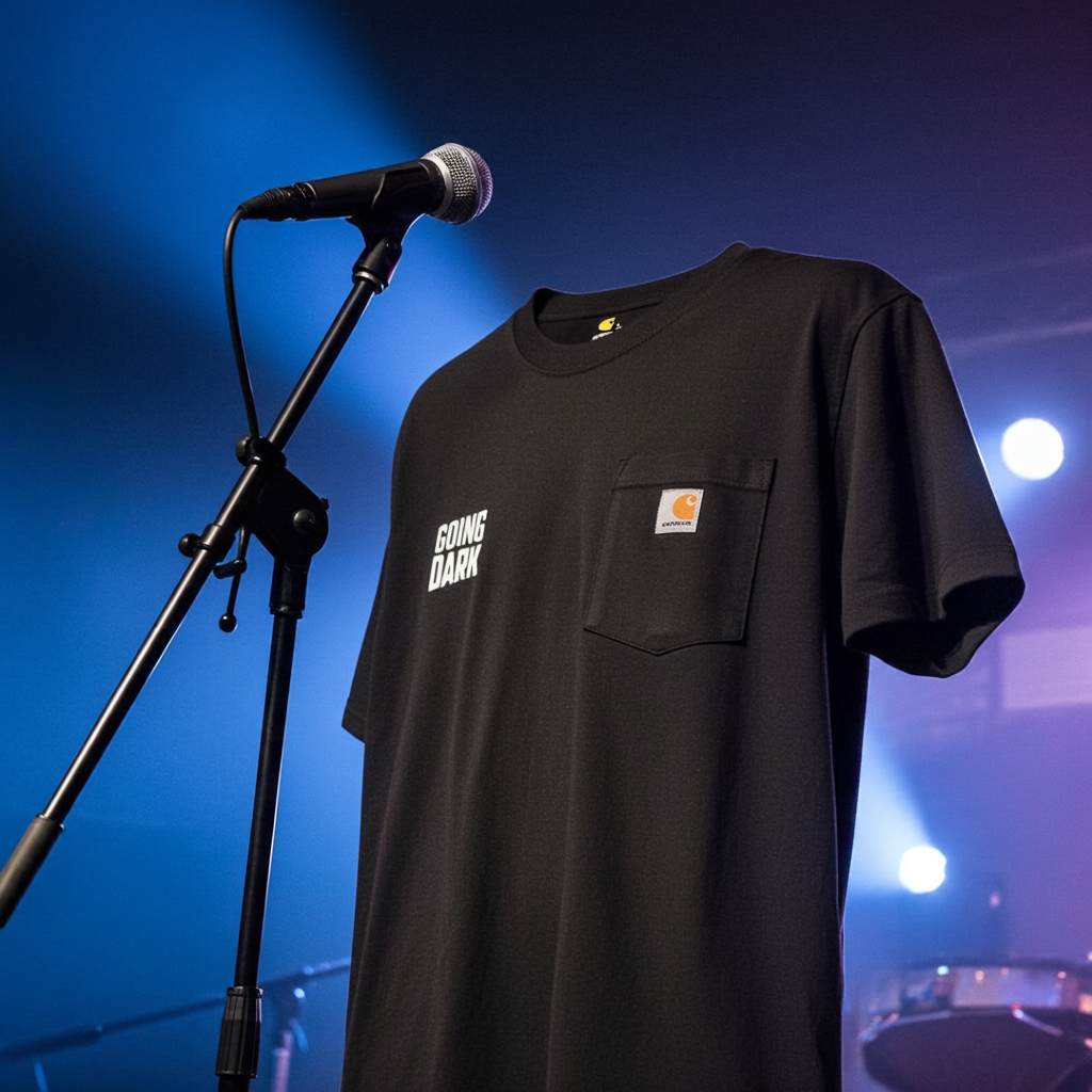 Going Dark × Carhartt Relaxed Fit Pocket Cotton T-Shirt