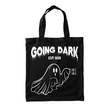 Going Dark 2025 Halloween Tote Bag