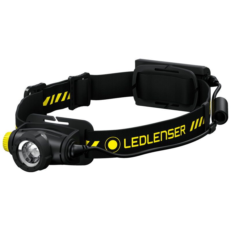 H5R Work Rechargeable Head Torch, 500 Lumens
