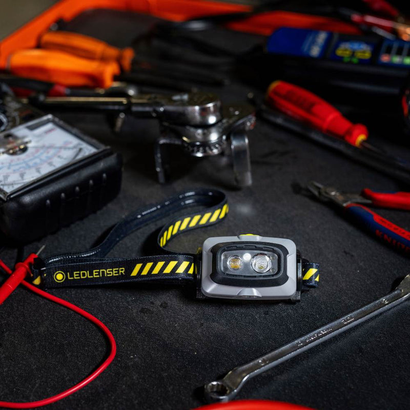 HF4R WORK Rechargeable Head Torch, 500 Lumens