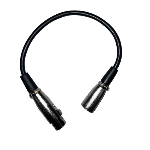 XLR3M to XLR5F Adapter - DMX Adapter City Theatrical