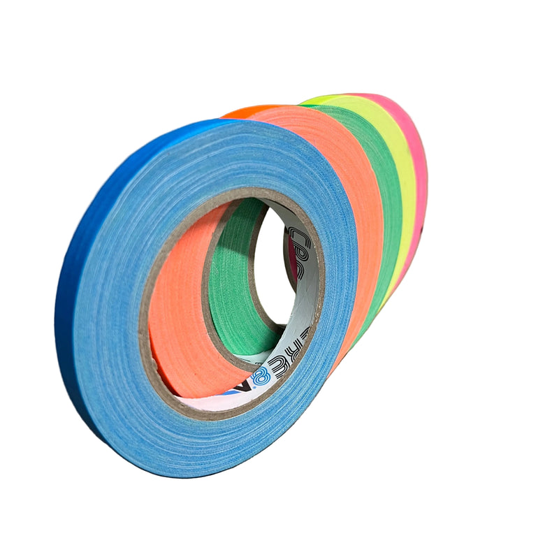 CRE8 NRG Fluorescent Spike Tape Stack – 12mm × 25m