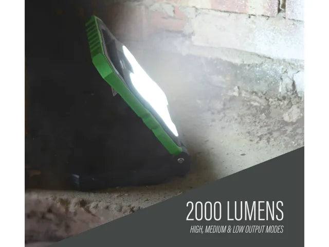 Lighthouse Rechargeable Work Light – 2000 Lumens (L/HRWL2000)