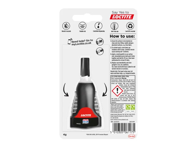 Loctite Super Glue Power Gel Control – 4 g