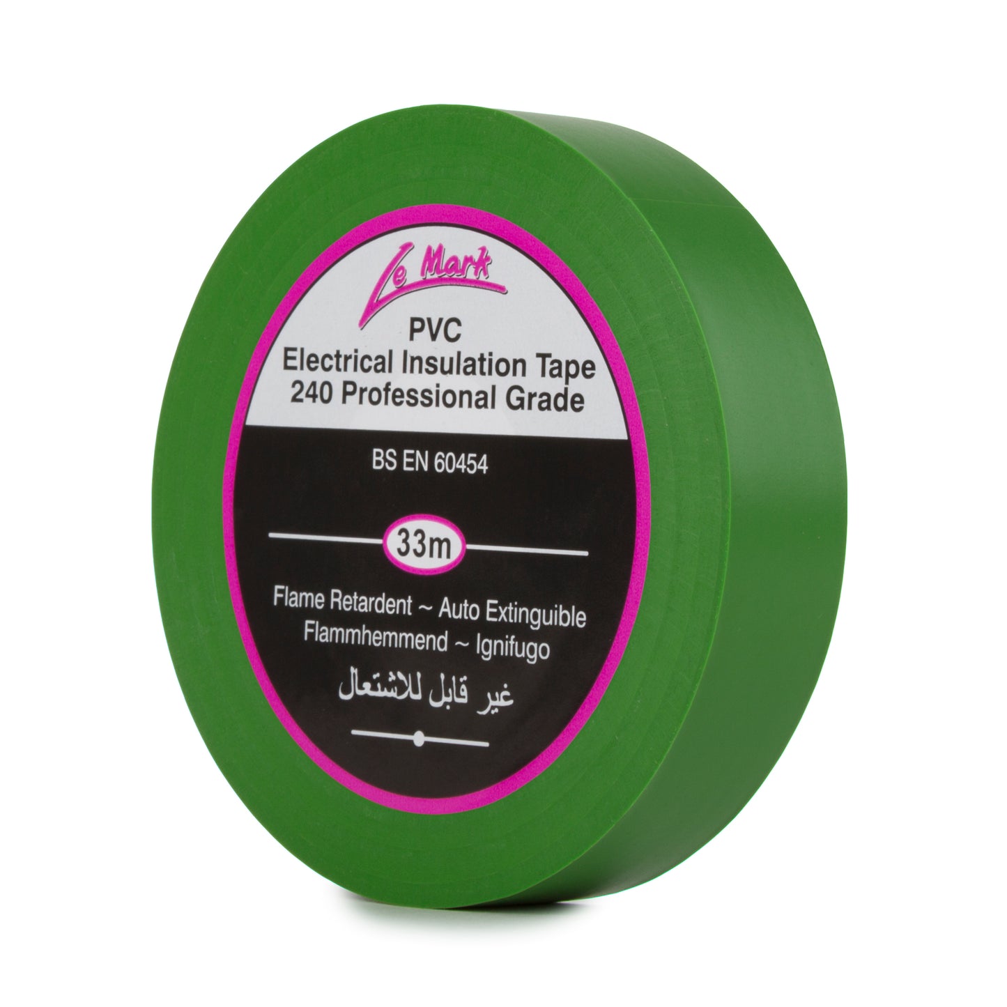 Le Mark PVC Electrical Insulation Tape — 19mm × 33m
