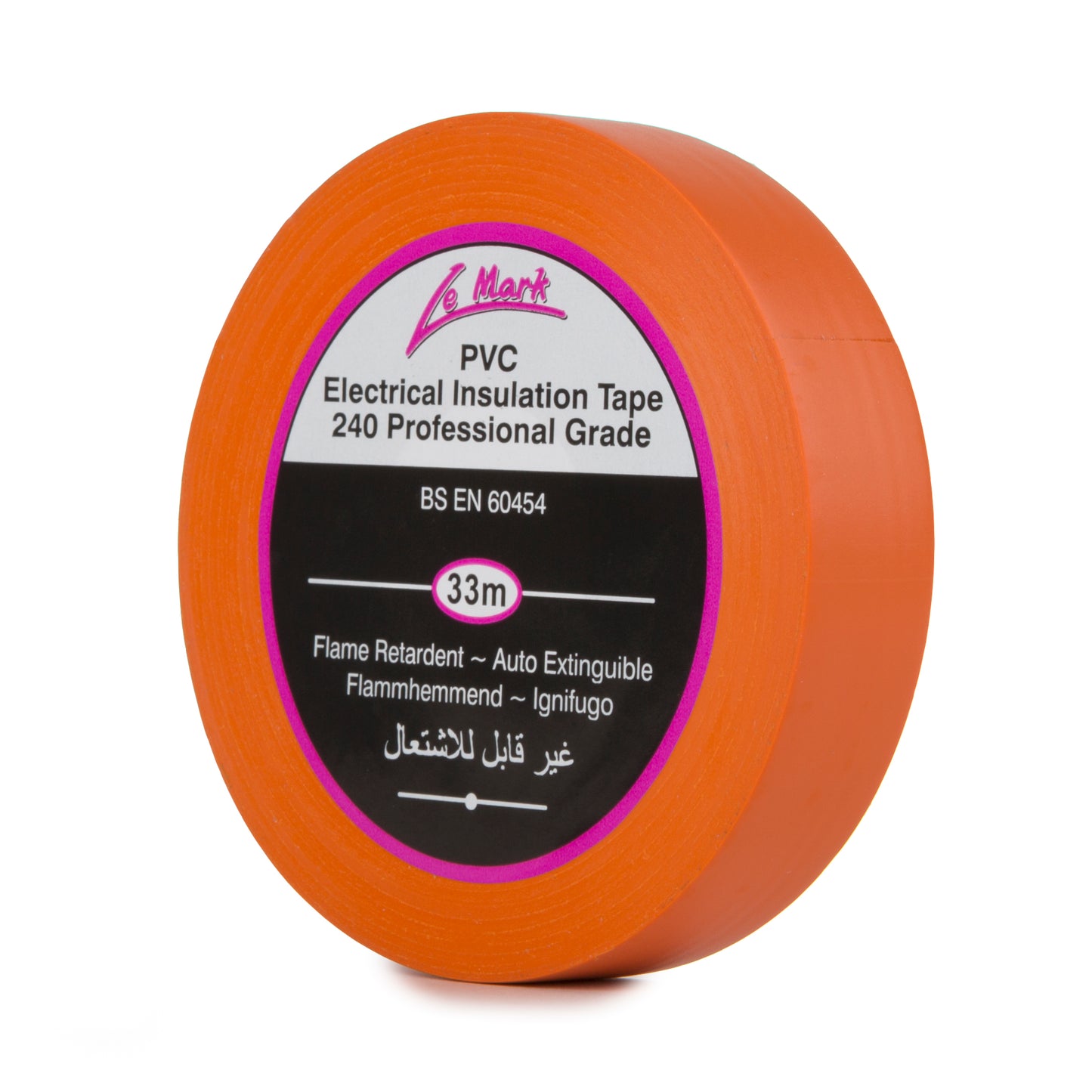 Le Mark PVC Electrical Insulation Tape — 19mm × 33m
