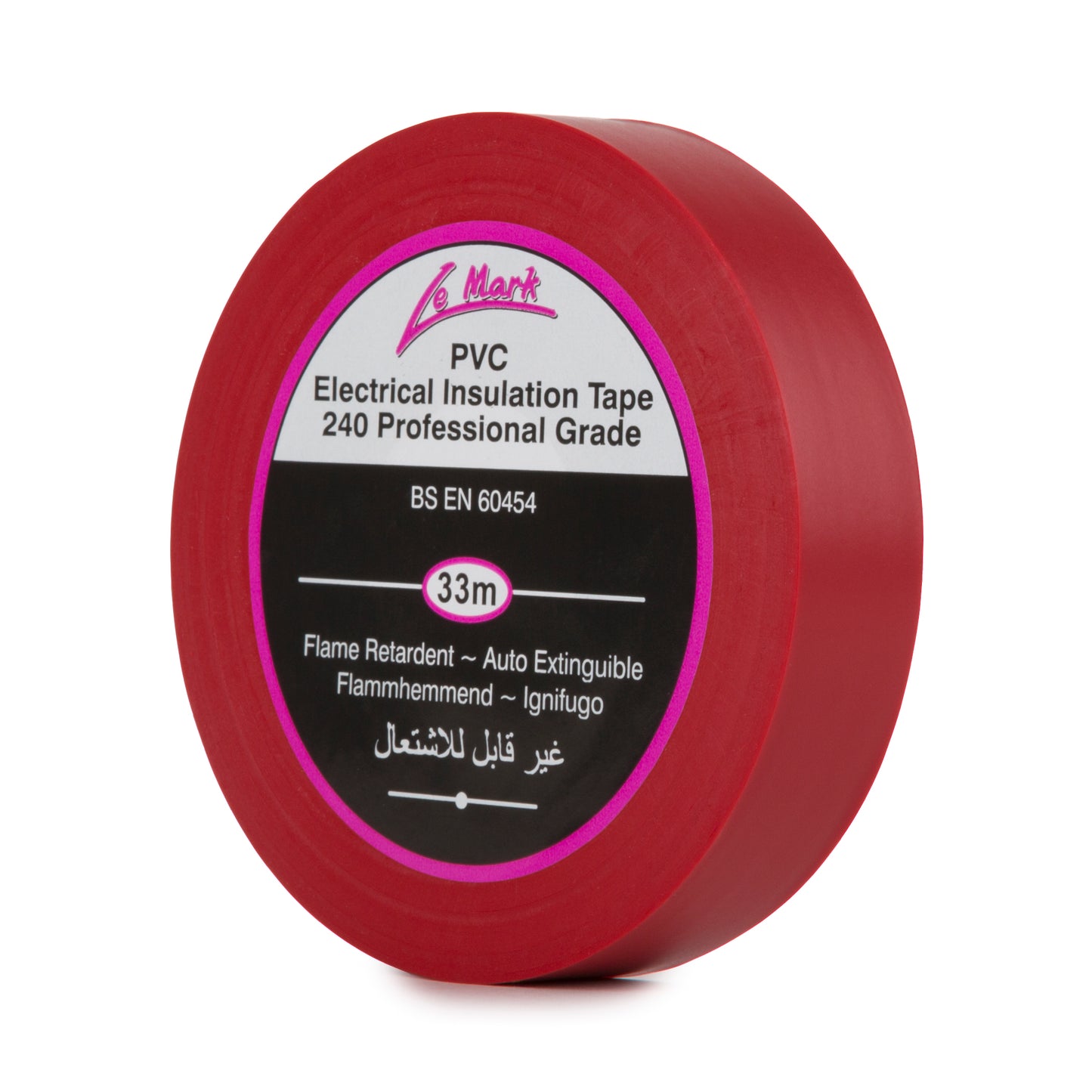 Le Mark PVC Electrical Insulation Tape — 19mm × 33m