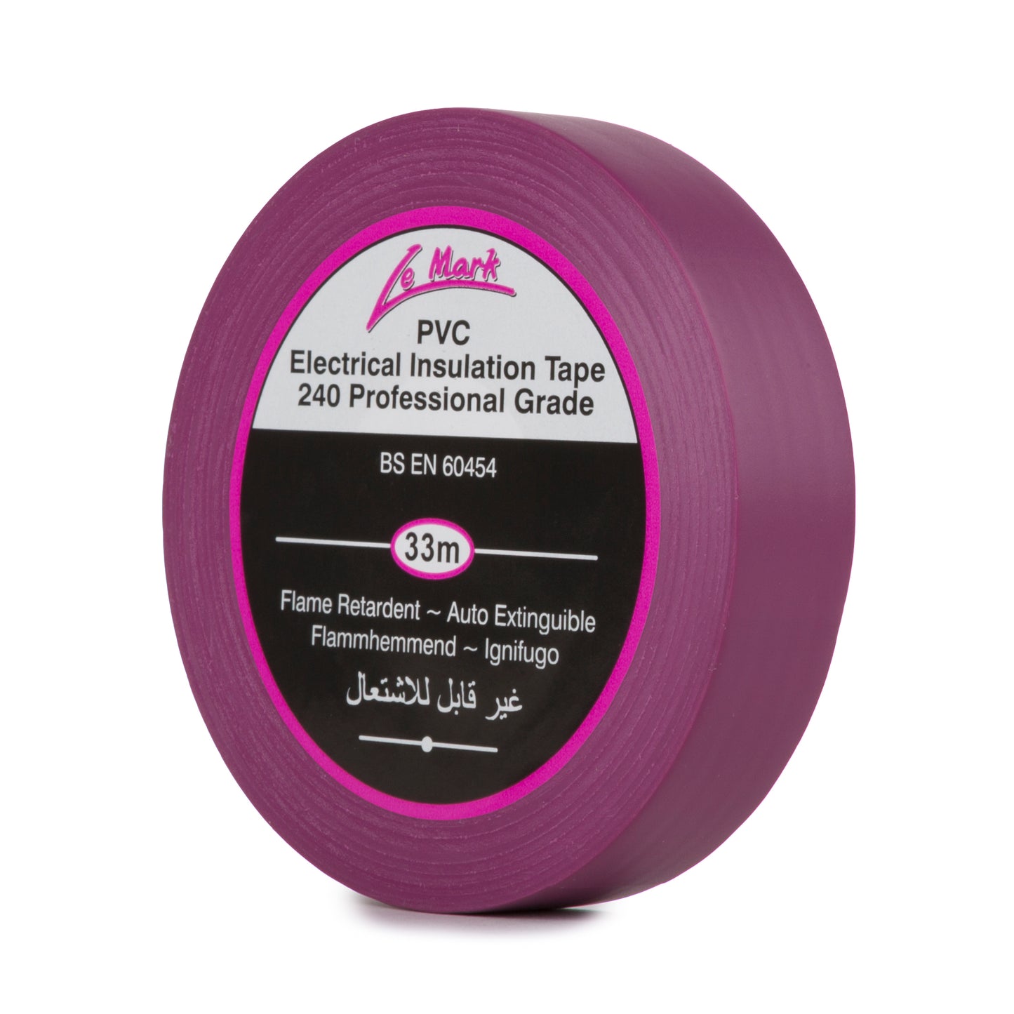 Le Mark PVC Electrical Insulation Tape — 19mm × 33m