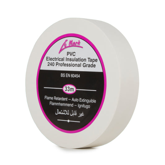 Le Mark PVC Electrical Insulation Tape — 19mm × 33m