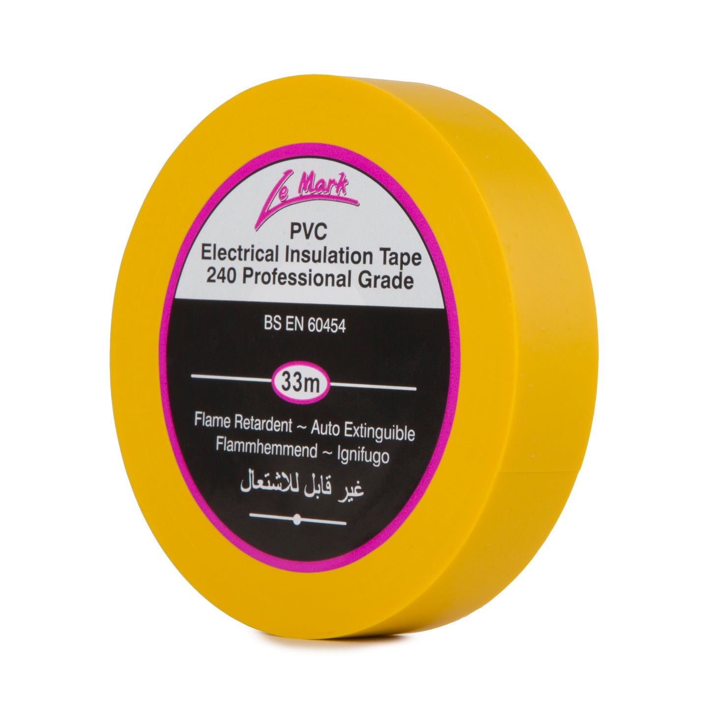 Le Mark PVC Electrical Insulation Tape — 19mm × 33m