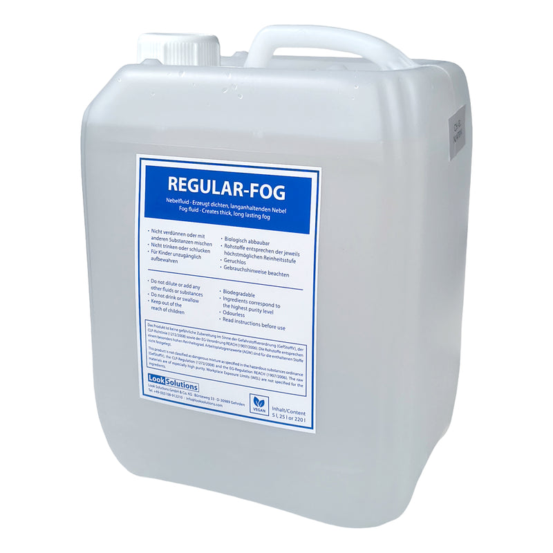 Look Solutions Regular Fog Fluid – 5 Litre