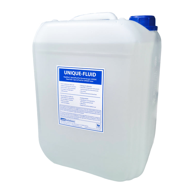 Look Solutions Unique Fluid for UNIQUE Haze Machines – 2 Litre & 10 Litre