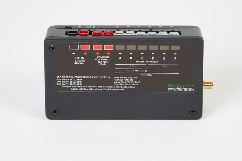 RC4 LumenDim6 Six-Channel CRMX Wireless Dimmer