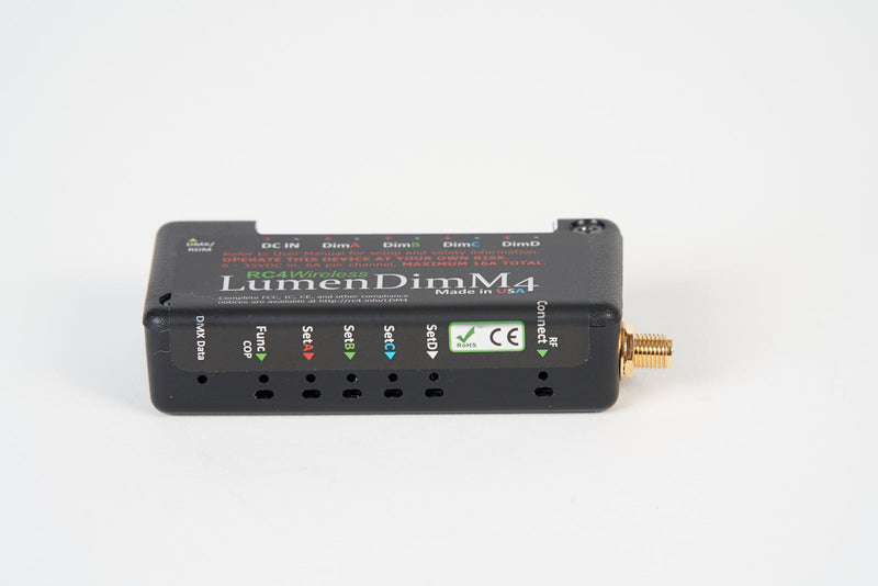 RC4 LumenDimM4 Four-Channel CRMX Wireless Dimmer