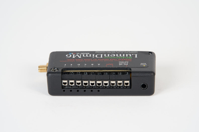 RC4 LumenDimM6 Six-Channel CRMX Wireless Dimmer