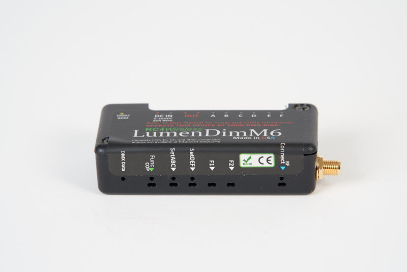 RC4 LumenDimM6 Six-Channel CRMX Wireless Dimmer