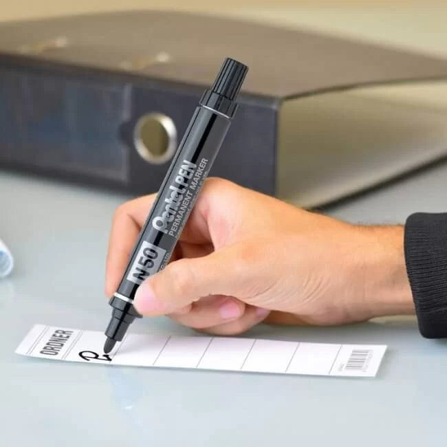 Pentel N50 Permanent Marker – Bullet Point 2.2mm Line Width