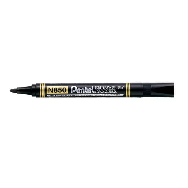 Pentel N850 Bullet Point Permanent Marker – 2.1mm Line Width