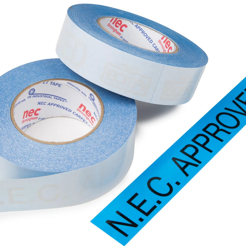 NEC Approved Exhibition Carpet Tape – 48mm × 50m