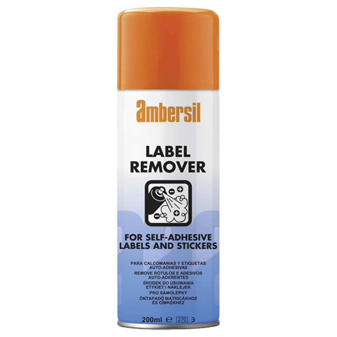 Ambersil Adhesive Remover Solvent Based Aerosol 200 ml
