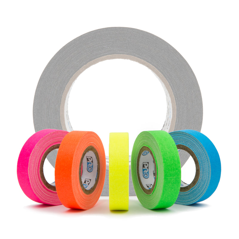 Le Mark Pro-Gaffer® Mini Mix Tape Set — Dark (5-Roll Pocket Pack)