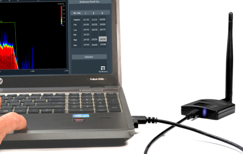 City Theatrical RadioScan® Frequency Analyzer Ð Wireless Spectrum Tool