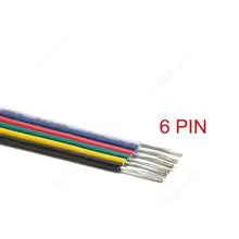 LED Tape Flat Ribbon Cable 2–6 Core | 20AWG & 18AWG LED Strip Cable