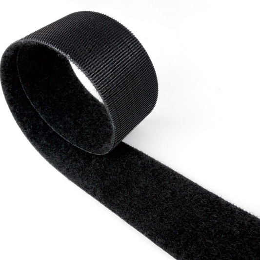 50mm x 25m, VELCRO® Brand ONE-WRAP® Self Gripping Strap in Black