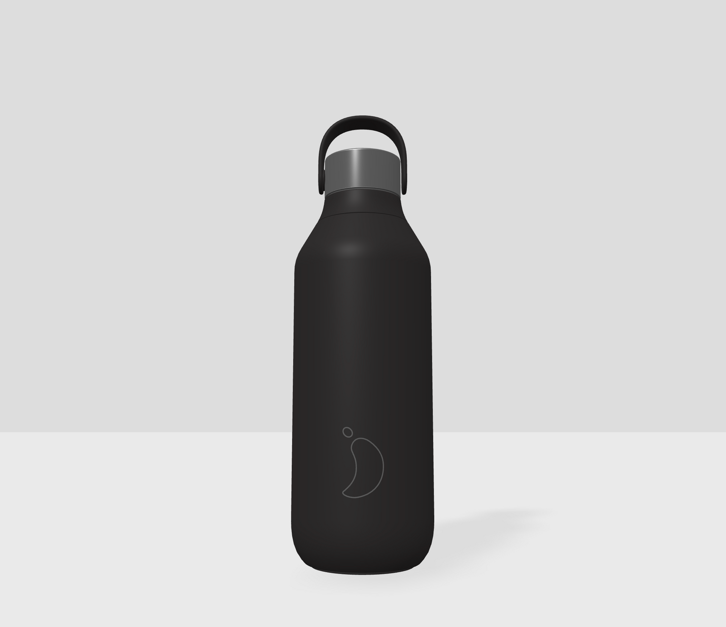 Going Dark × Chilly’s Series 2 Bottle – Abyss Black (500 ml)