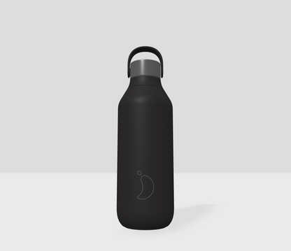 Going Dark × Chilly’s Series 2 Bottle – Abyss Black (500 ml)