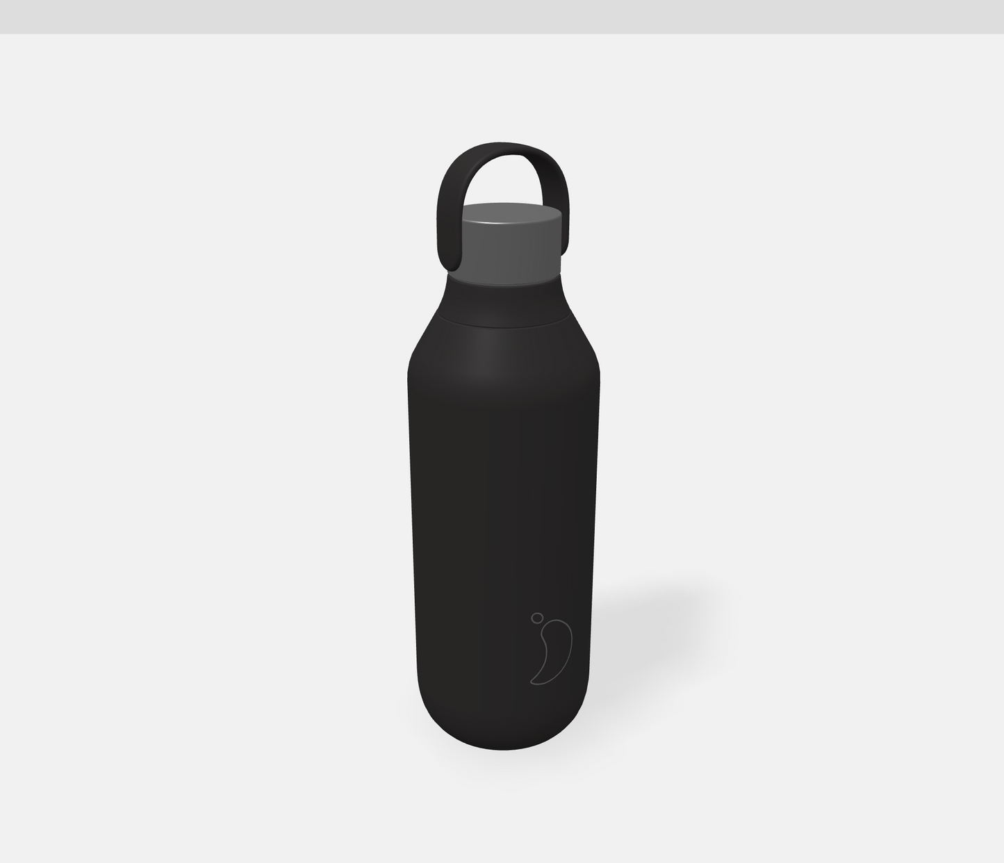 Going Dark × Chilly’s Series 2 Bottle – Abyss Black (500 ml)