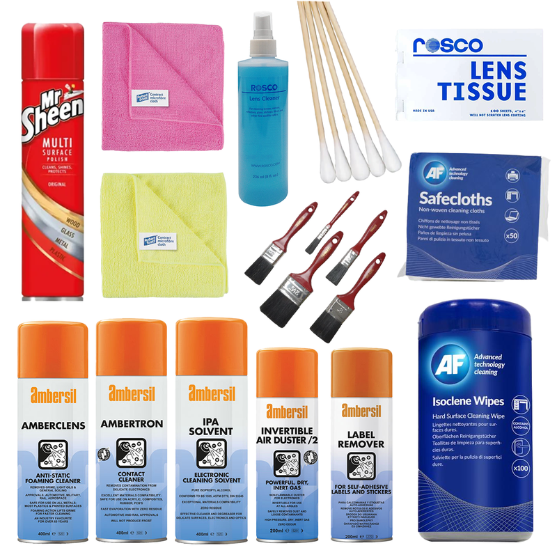 Lighting Equipment Cleaning & Maintenance Bundle