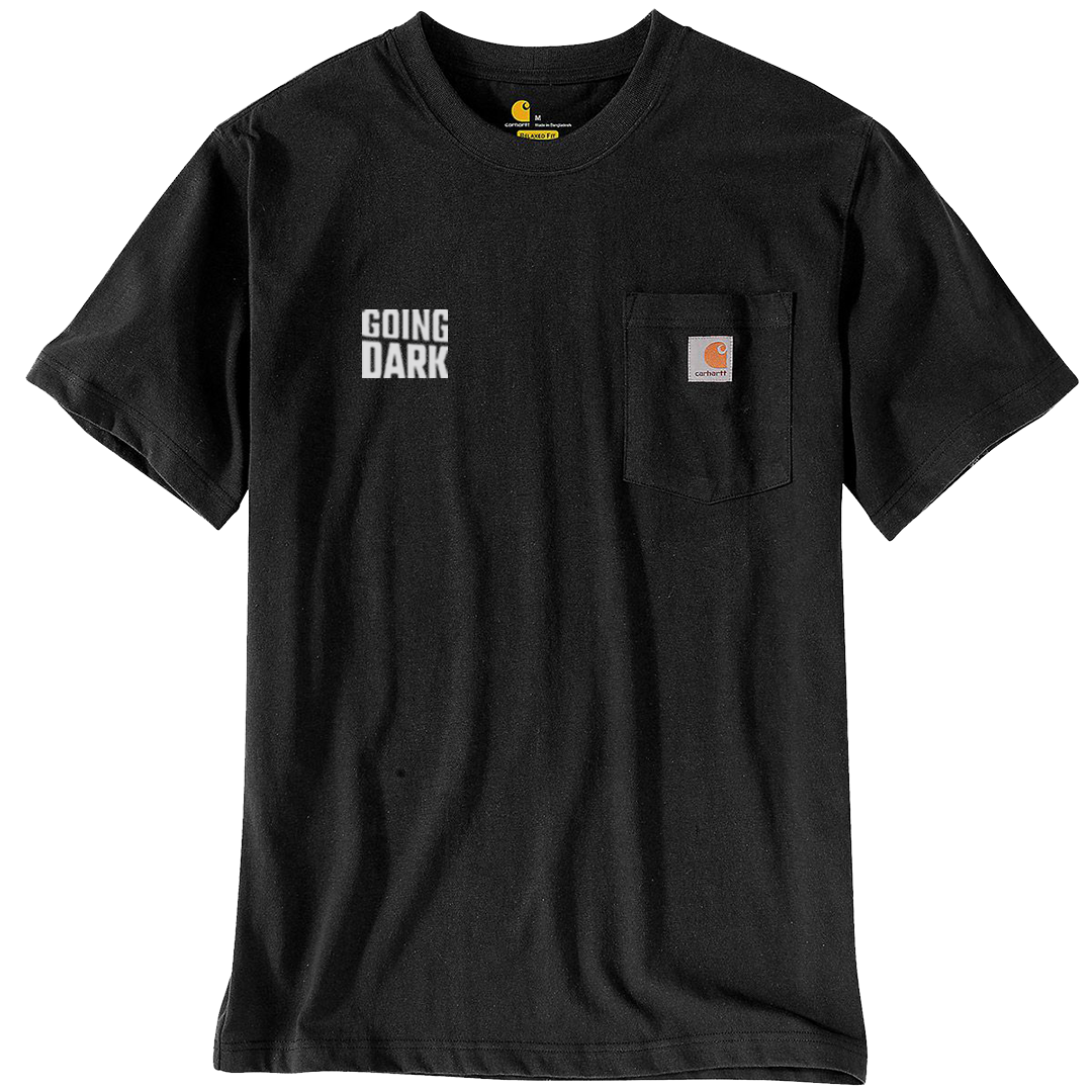 Going Dark × Carhartt Relaxed Fit Pocket Cotton T-Shirt