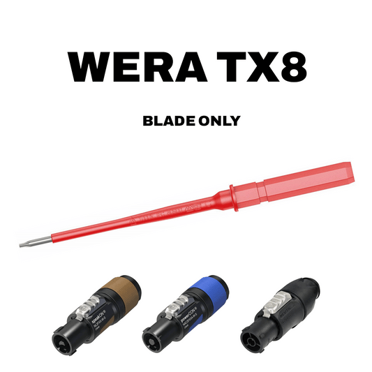 Wera 033629 Kraftform Kompakt 3067 i VDE Stainless Screwdriver Blade – Torx T8