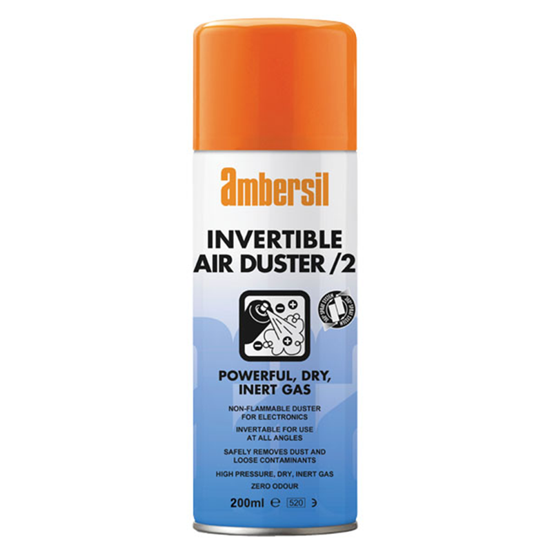 Ambersil - Invertible Air Duster Solvent Based Aerosol 200 ml